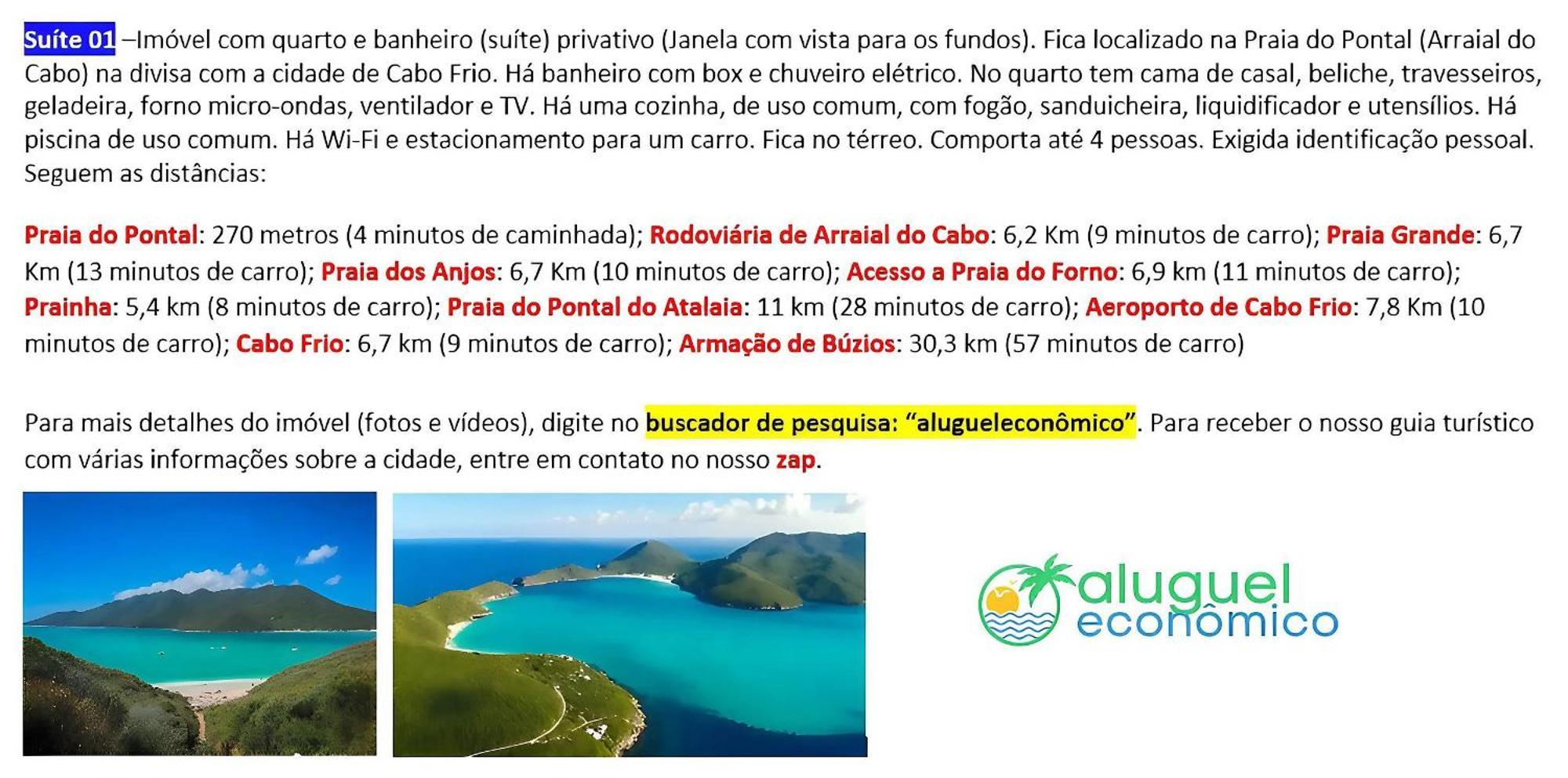 Arraial Do Cabo - Subuai Village - Aluguel Economico Exterior photo